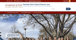 Desktop Screenshot of kamiah.org
